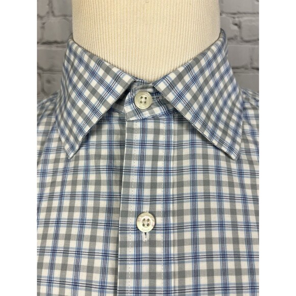 Vineyard Vines Classic Fit Burgee Shirt Men’s L Long Sleeve Button Down Plaid - Picture 9 of 10